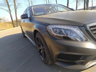 2015 Mercedes-Benz S-Класс 500 VI (W222, C217), чёрный, 3990526 рублей, вид 4