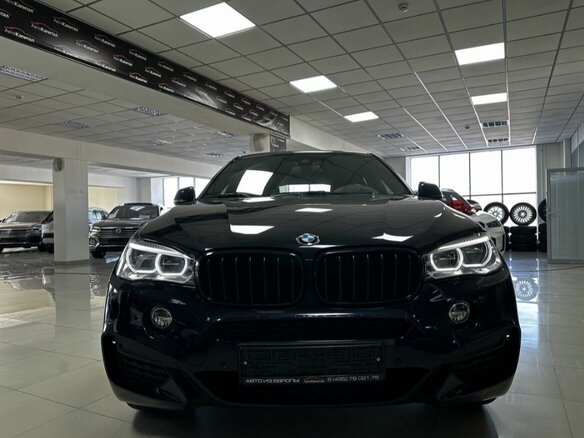2018 BMW X6 30d II (F16), чёрный, 4800000 рублей