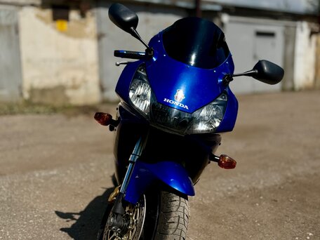 2003 Honda CBR 954RR Fireblade, синий, 500000 рублей, вид 4