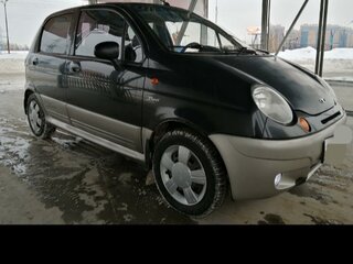 2010 Daewoo Matiz Best I Рестайлинг, чёрный, 380000 рублей, вид 1