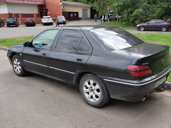 2001 Peugeot 406 I Рестайлинг, чёрный - вид 5