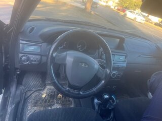 2015 Lada (ВАЗ) Priora I Рестайлинг, чёрный, 720000 рублей, вид 4