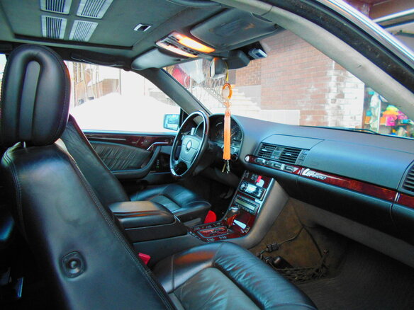 1998 Mercedes-Benz CL-Класс 600 I (C140), серебристый - вид 9
