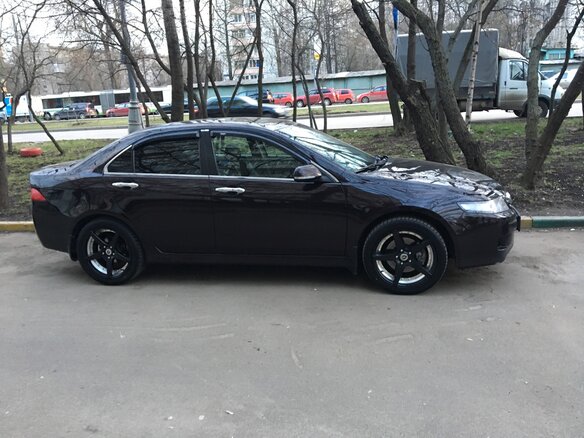 2007 Honda Accord Sport VII Рестайлинг, фиолетовый - вид 2