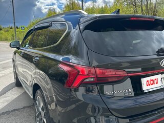 2021 Hyundai Santa Fe IV Рестайлинг, чёрный, 3900000 рублей, вид 3