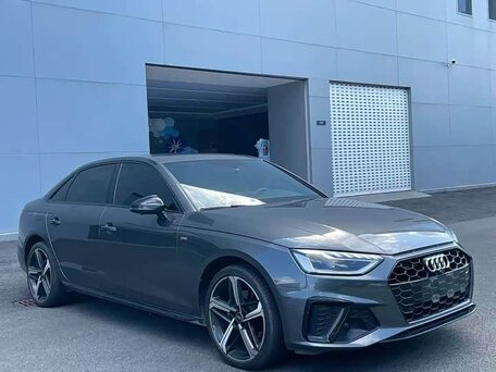 2024 Audi A4 40 TFSI Long V (B9) Рестайлинг, серый, 3770000 рублей, вид 2