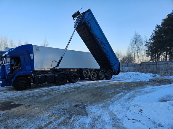 2011 КамАЗ 65116, синий, 950000 рублей - вид 6