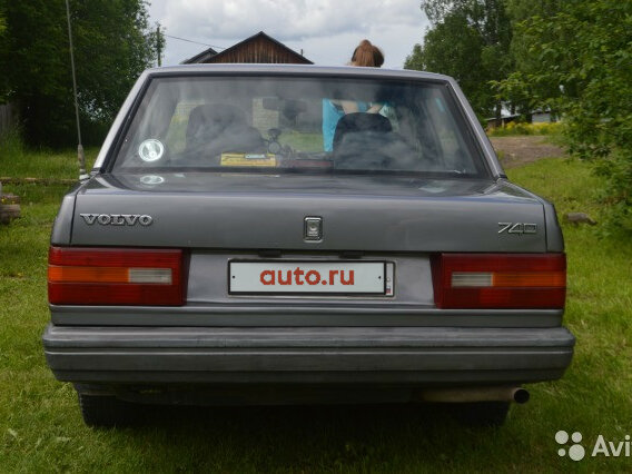 1991 Volvo 740, серебристый, 150000 рублей - вид 3