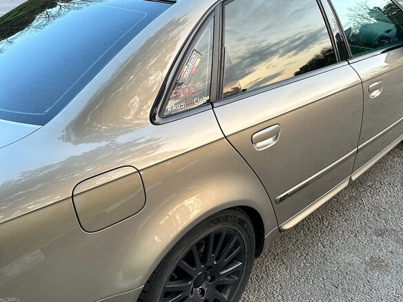 2007 Audi A4 III (B7), бежевый, 900000 рублей - вид 4