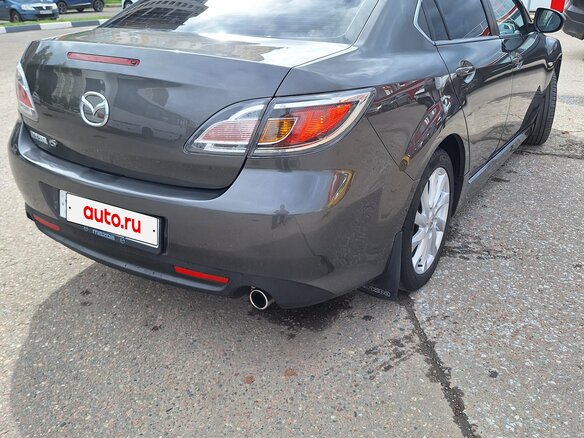 2009 Mazda 6 II (GH) Рестайлинг, серый, 1080000 рублей - вид 4