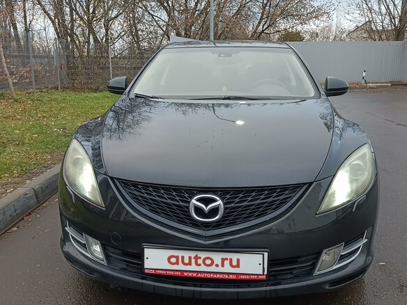 2008 Mazda 6 II (GH), чёрный, 900000 рублей - вид 1