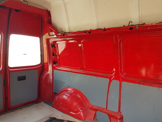 2007 Volkswagen Transporter T5, красный, 1200000 рублей, вид 4
