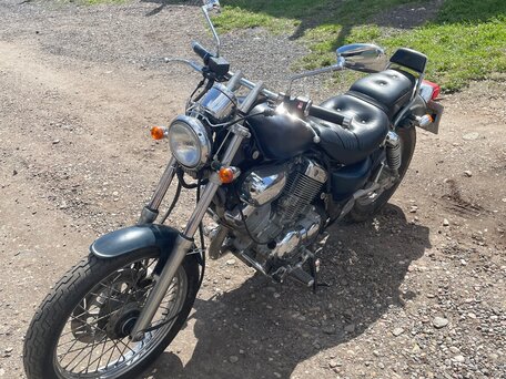 1992 Yamaha XV400 Virago, зелёный, 360000 рублей, вид 2