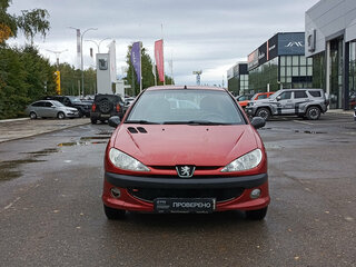 2008 Peugeot 206, красный, 128000 рублей, вид 2