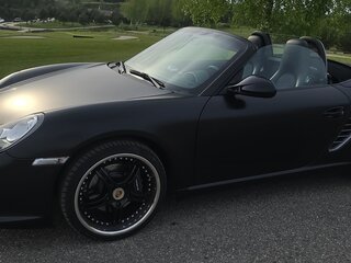2009 Porsche Boxster II (987) Рестайлинг 2, чёрный, 3900000 рублей, вид 3