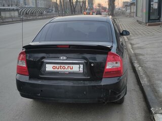 2006 Kia Cerato I, чёрный, 485000 рублей, вид 4
