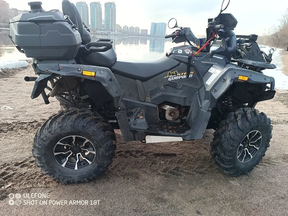 2020 Stels ATV-800 Guepard Trophy, чёрный, 650000 рублей - вид 1