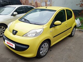 2008 Peugeot 107 I, жёлтый, 299999 рублей, вид 1