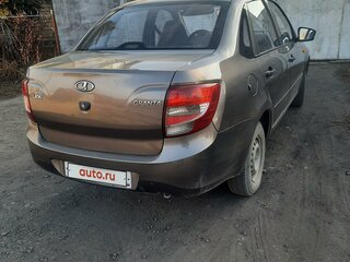 2014 Lada (ВАЗ) Granta I, коричневый, 490000 рублей, вид 4