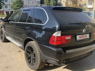 2005 BMW X5 4.4i I (E53) Рестайлинг, чёрный, 1600000 рублей, вид 4