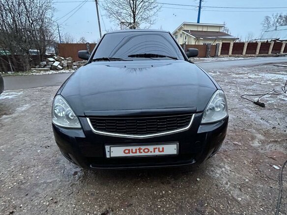 2009 Lada (ВАЗ) Priora I, чёрный, 360000 рублей - вид 3