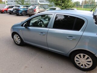 2008 Opel Corsa D, голубой, 450000 рублей, вид 4