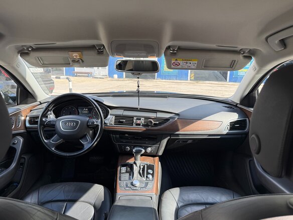 2014 Audi A6 IV (C7), чёрный - вид 11