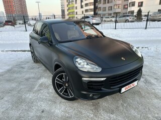 2017 Porsche Cayenne Diesel II Рестайлинг (958), чёрный, 4180000 рублей, вид 5