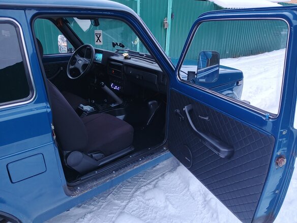 2006 Lada (ВАЗ) 2121 (4x4) I Рестайлинг, синий, 510000 рублей - вид 15