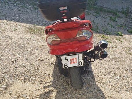 2008 Suzuki Burgman (SkyWave) 250, красный, 185000 рублей, вид 3