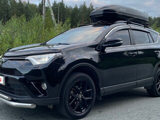 2019 Toyota RAV4 IV (XA40) Рестайлинг, чёрный, 3920000 рублей, вид 3