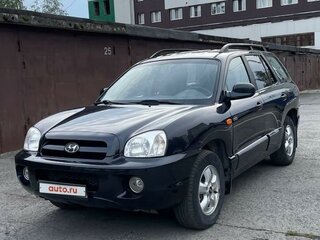 2008 Hyundai Santa Fe Classic Classic, чёрный, 890000 рублей, вид 2
