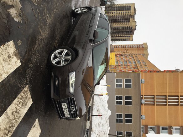2012 Audi A4 IV (B8) Рестайлинг, коричневый - вид 1