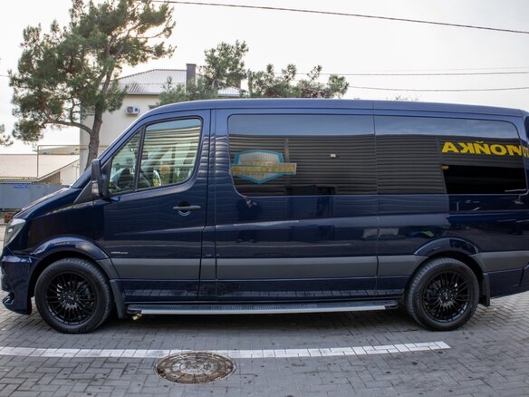2017 Mercedes-Benz Sprinter, синий, 6100000 рублей - вид 7
