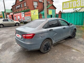 2016 Lada (ВАЗ) Vesta I, серый, 650000 рублей, вид 3