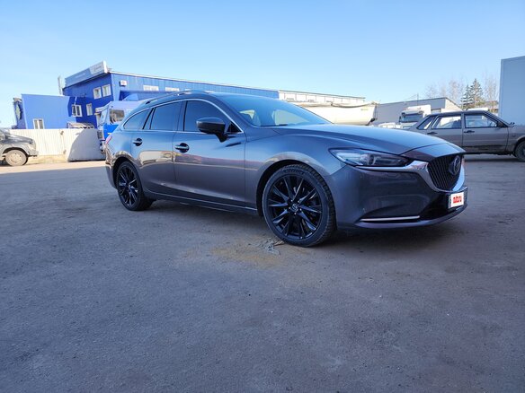 2019 Mazda 6 III (GJ) Рестайлинг 2, серый, 2499999 рублей - вид 2