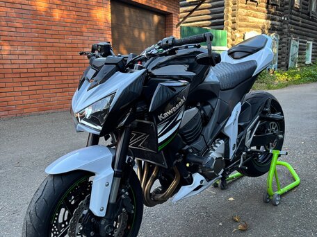 2013 Kawasaki Z 800, белый, 800000 рублей, вид 4