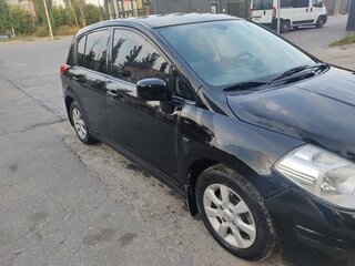 2008 Nissan Tiida I, чёрный, 650000 рублей, вид 2
