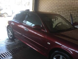 2008 Hyundai Sonata ТагАЗ IV (EF) Рестайлинг, пурпурный, 650000 рублей, вид 4