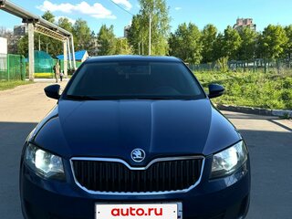 2014 Skoda Octavia III (A7), синий, 1250000 рублей, вид 1