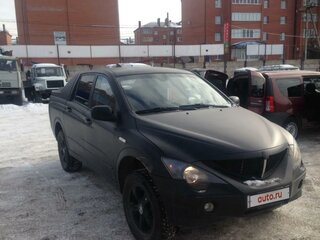 2008 SsangYong Actyon Sports I, чёрный, 620000 рублей, вид 5