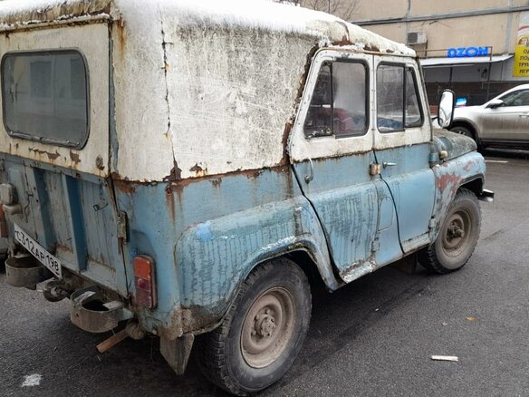 1993 УАЗ 31514, голубой, 110000 рублей - вид 3