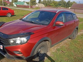2020 Lada (ВАЗ) Vesta SW Cross I, красный, 900000 рублей, вид 1