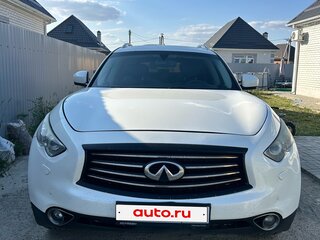 2013 Infiniti QX70, белый, 1730000 рублей, вид 1