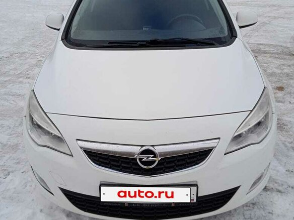 2012 Opel Astra J, белый, 750000 рублей