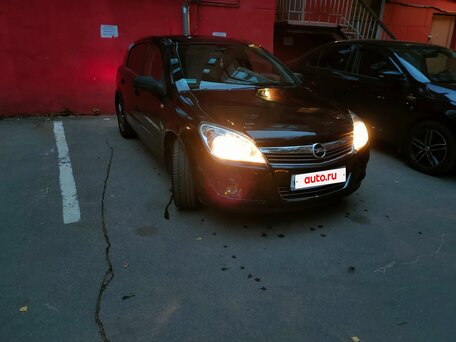 2011 Opel Astra H Рестайлинг, чёрный, 490000 рублей, вид 4