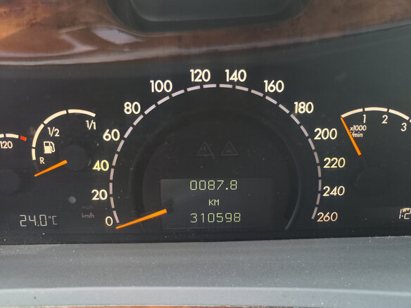 2004 Mercedes-Benz S-Класс 350 Long IV (W220) Рестайлинг, чёрный, 1200000 рублей - вид 12