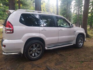 2007 Toyota Land Cruiser Prado 120 Series, белый, 2250000 рублей, вид 3