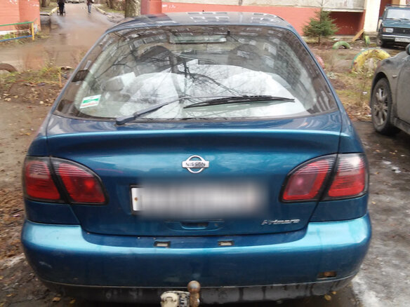 2001 Nissan Primera, синий - вид 8