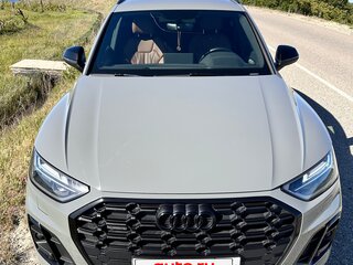 2021 Audi Q5 45 TFSI II (FY) Рестайлинг, серый, 4200000 рублей, вид 2